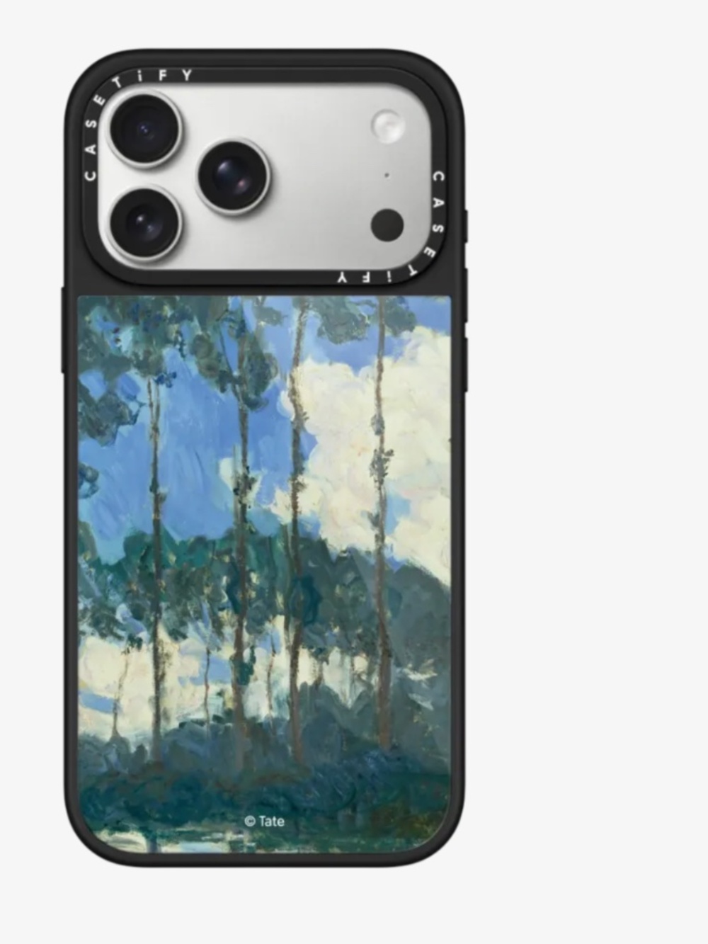 Poplars on the Epte Phone Case - iPhone 17 pro max